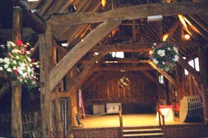 [Mayflower Barn at Jordans-inside view]